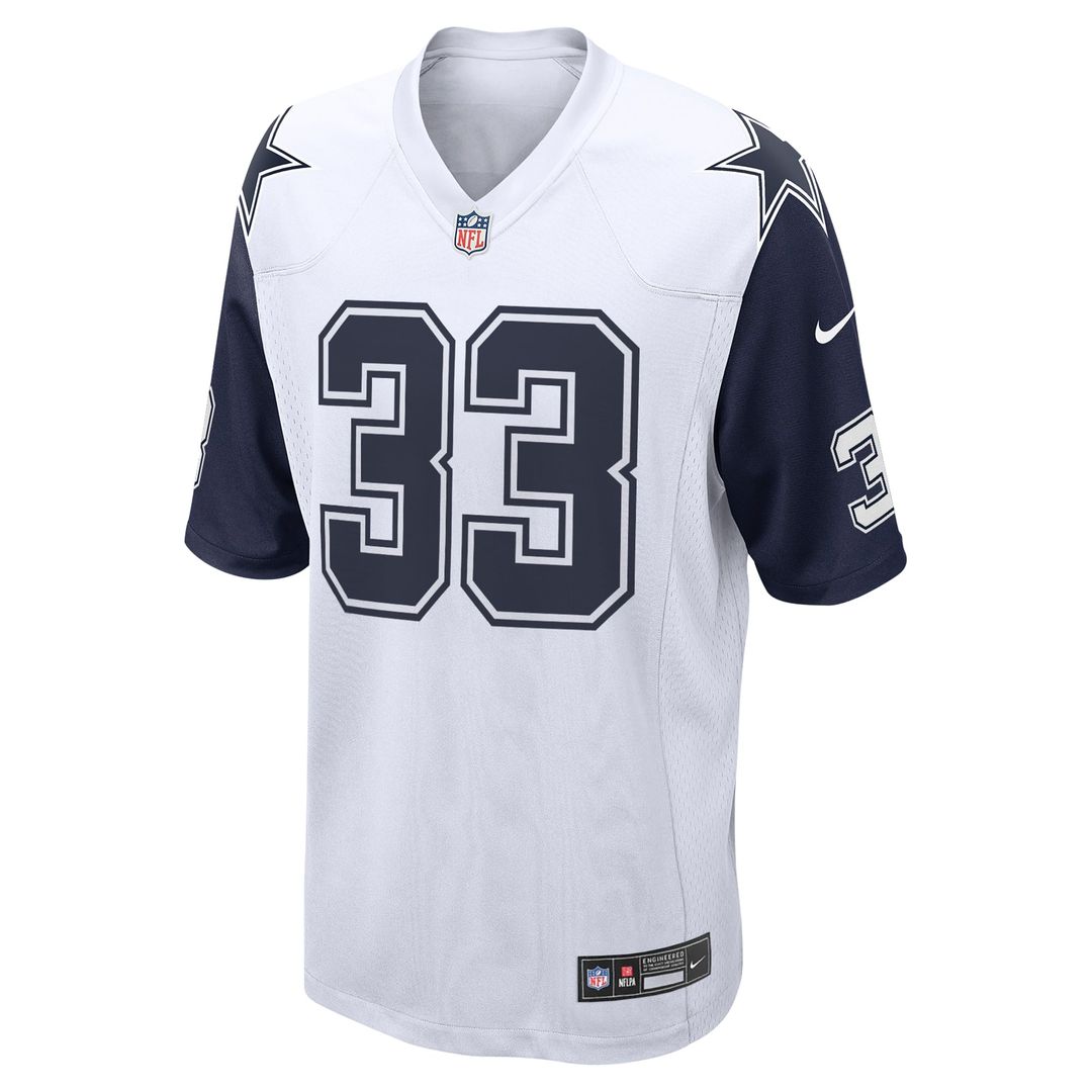 Javonte Williams Dallas Cowboys White Alternate Game Jersey