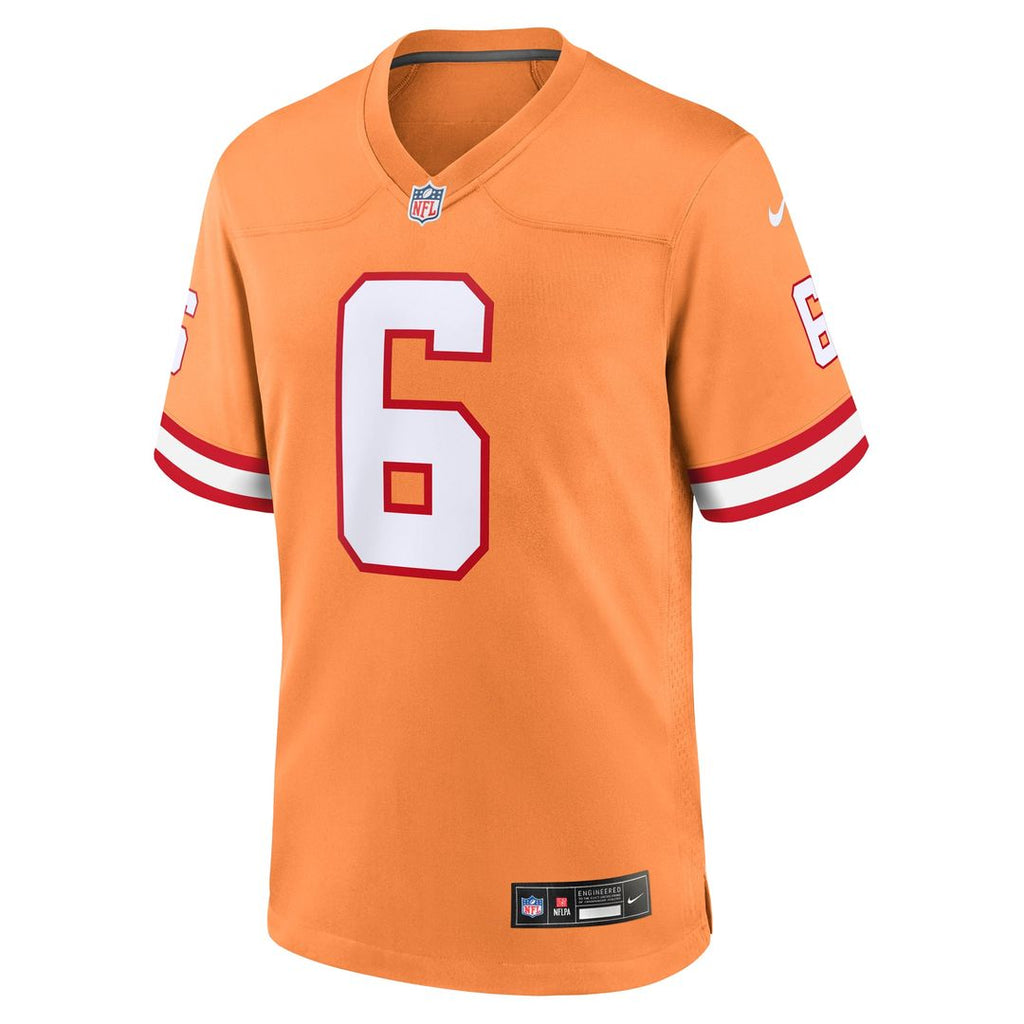 Baker Mayfield Tampa Bay Buccaneers Pewter Alternate Game Player Jersey