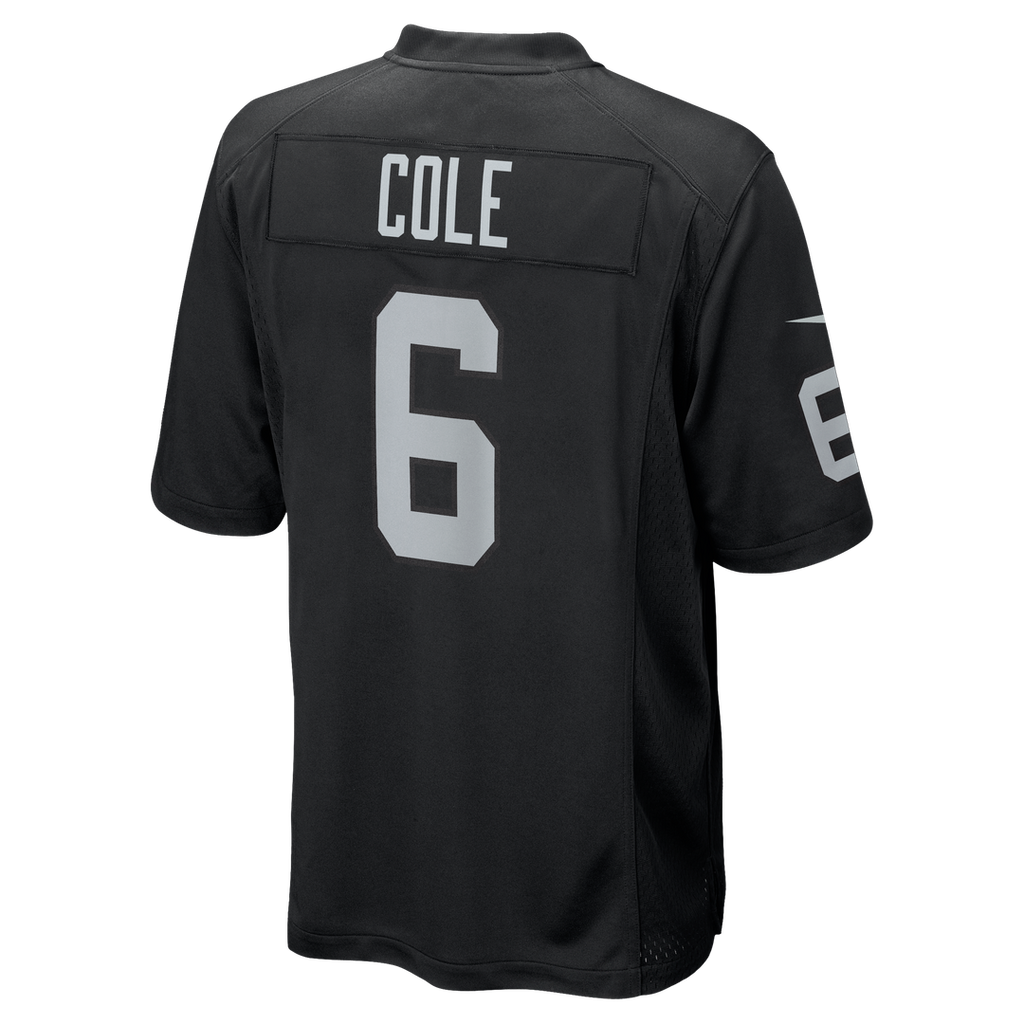 AJ Cole Las Vegas Raiders Black Game Jersey