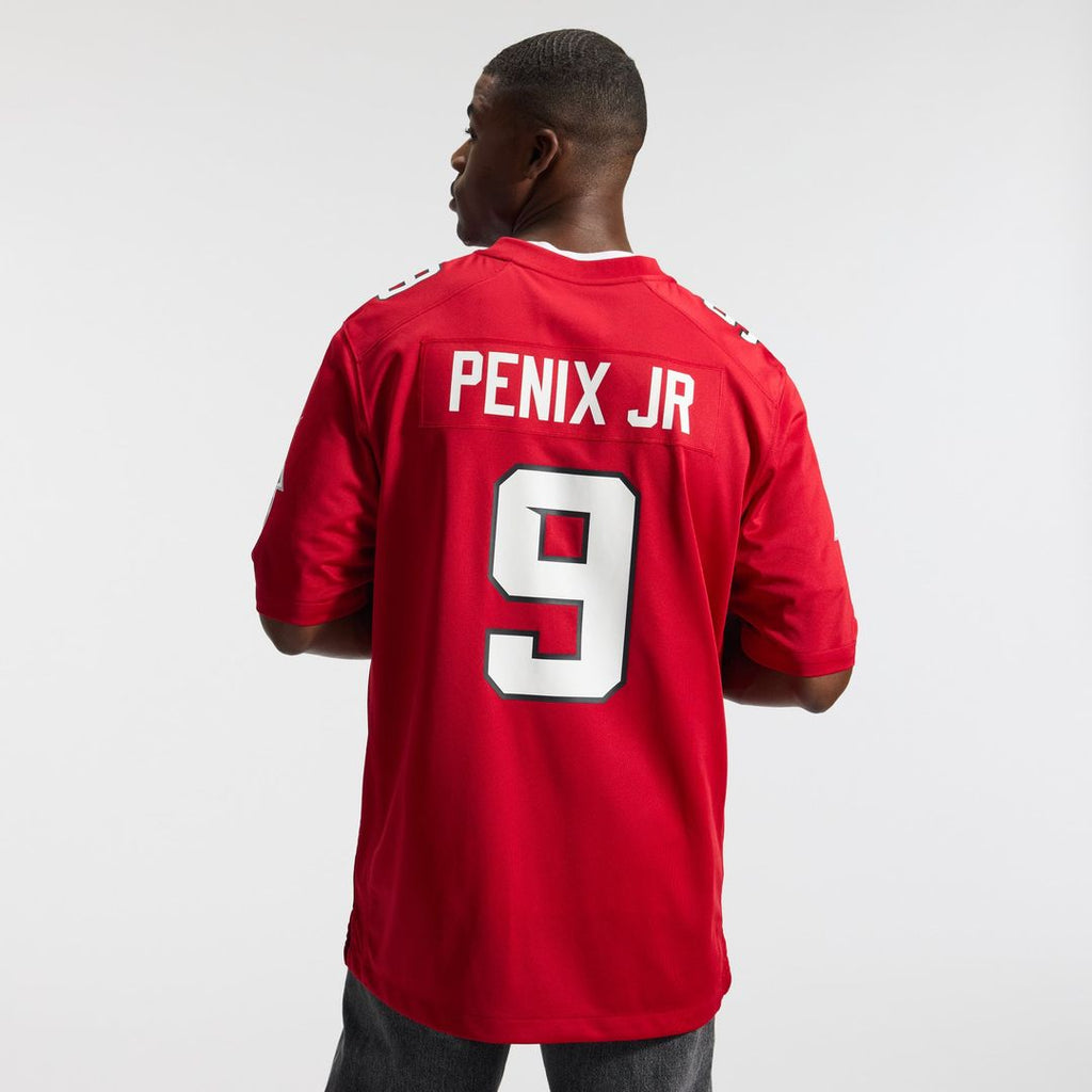 Michael Penix Jr. Atlanta Falcons Red Game Jersey