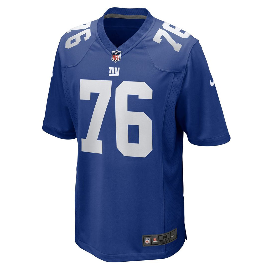 Jon Runyan New York Giants Royal Team Game Jersey