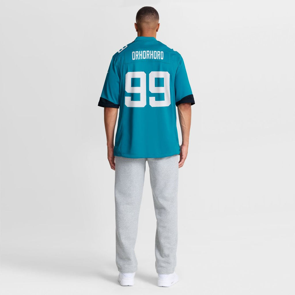 Ruke Orhorhoro Jacksonville Jaguars Teal Team Game Jersey