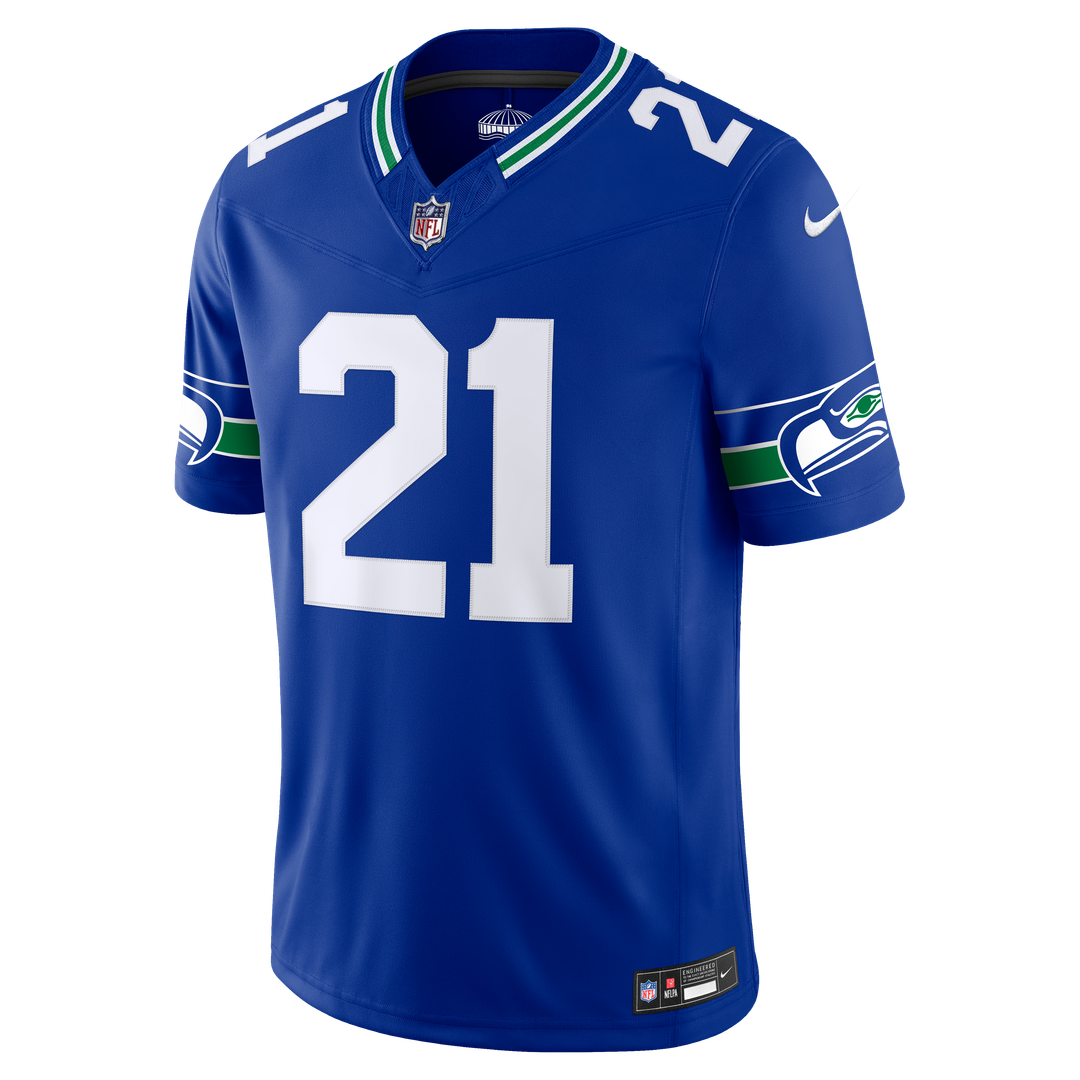 Devon Witherspoon Seattle Seahawks Royal Alternate Vapor F.U.S.E. Stitched Limited Jersey