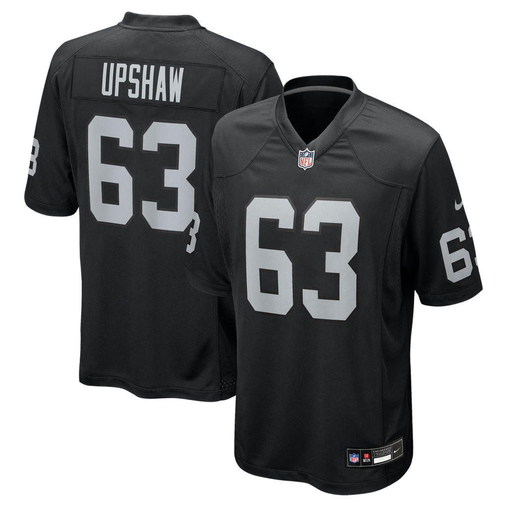 Gene Upshaw Las Vegas Raiders Black Game Retired Player Jersey