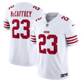 Christian McCaffrey San Francisco 49ers White Vapor F.U.S.E. Limited Jersey
