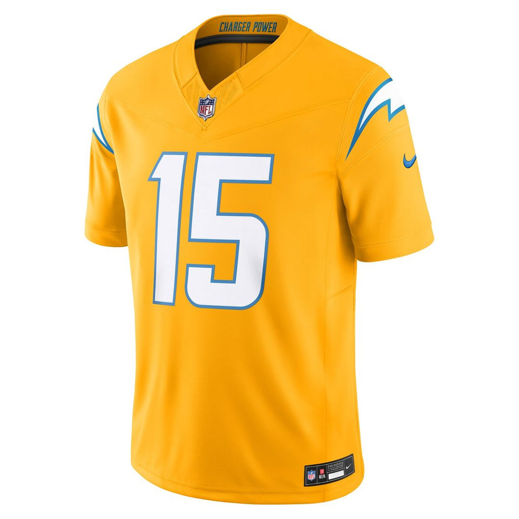 Ladd McConkey Los Angeles Chargers Powder Blue Team Vapor F.U.S.E. Limited Jersey