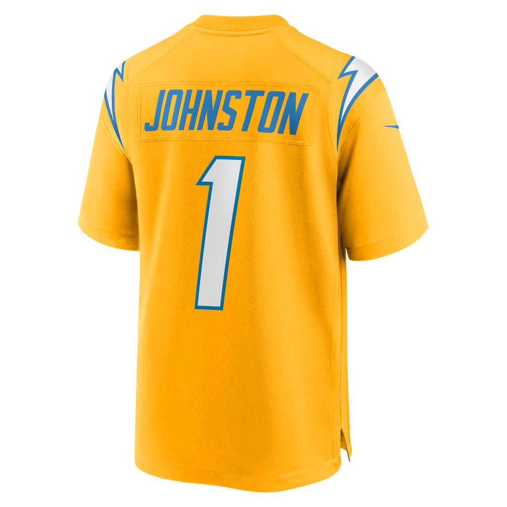 Quentin Johnston Los Angeles Chargers Powder Blue Game Player Jersey