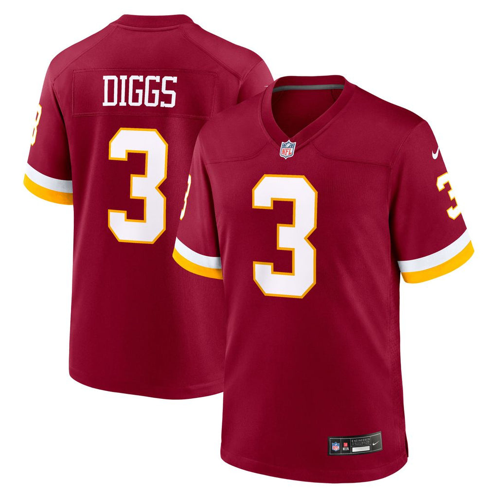 Stefon Diggs Washington Commanders Burgundy Game Jersey