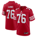 Vederian Lowe San Francisco 49ers Scarlet Team Game Jersey