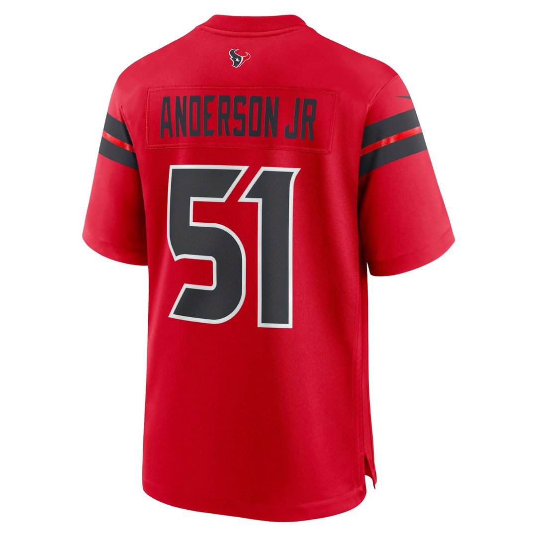 Will Anderson Jr. Houston Texans Red Alternate Game Jersey