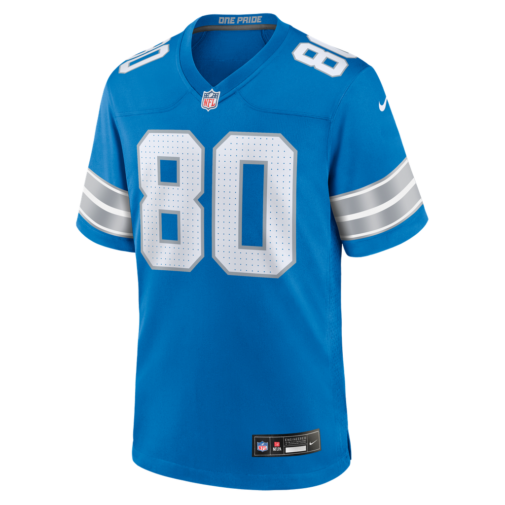 Malik Cunningham Detroit Lions Blue Team Game Jersey