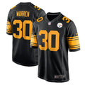 Jaylen Warren Pittsburgh Steelers Black Alternate Game Jersey