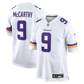 J.J. McCarthy Minnesota Vikings White Game Jersey