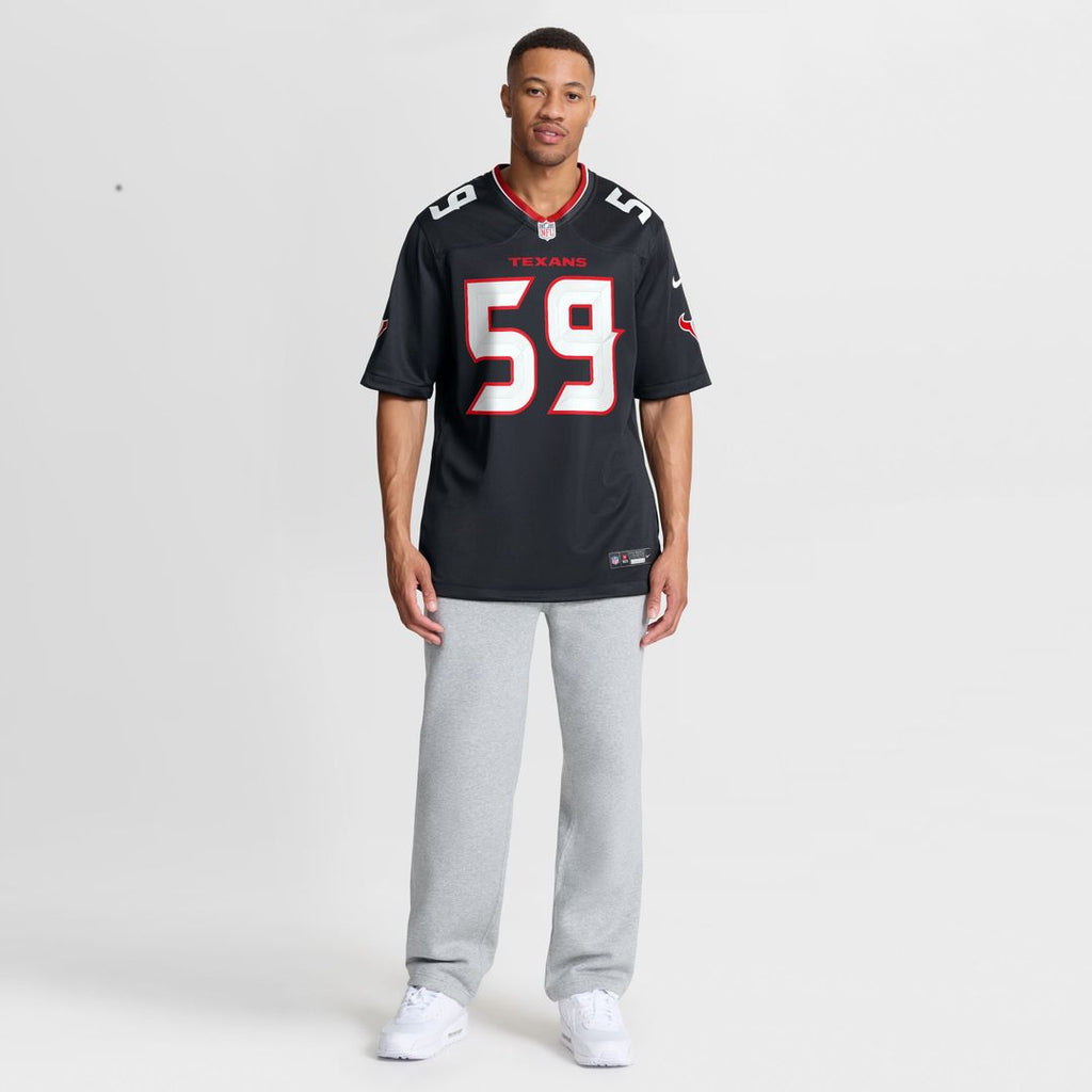 DeMeco Ryans Houston Texans Navy Team Retired Game Jersey