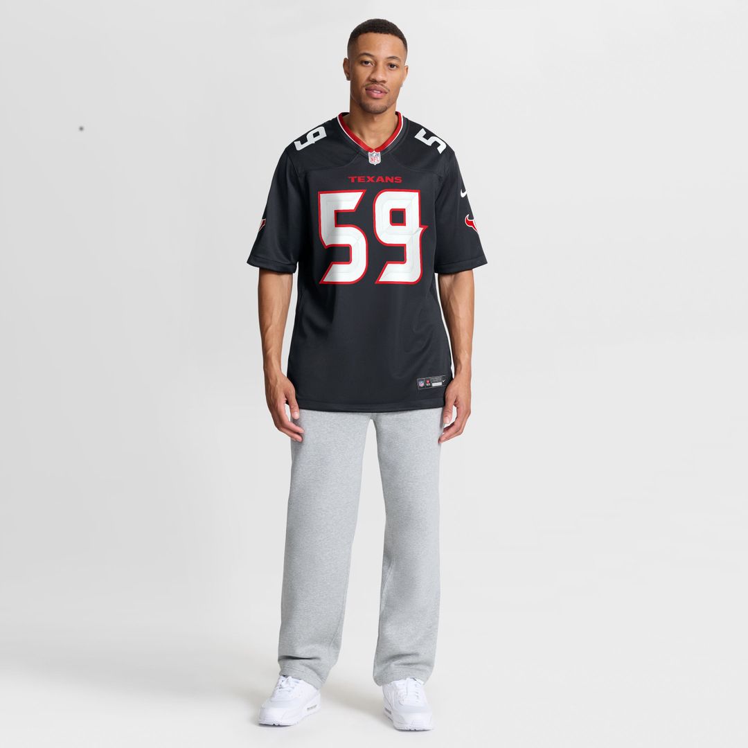 DeMeco Ryans Houston Texans Navy Team Retired Game Jersey