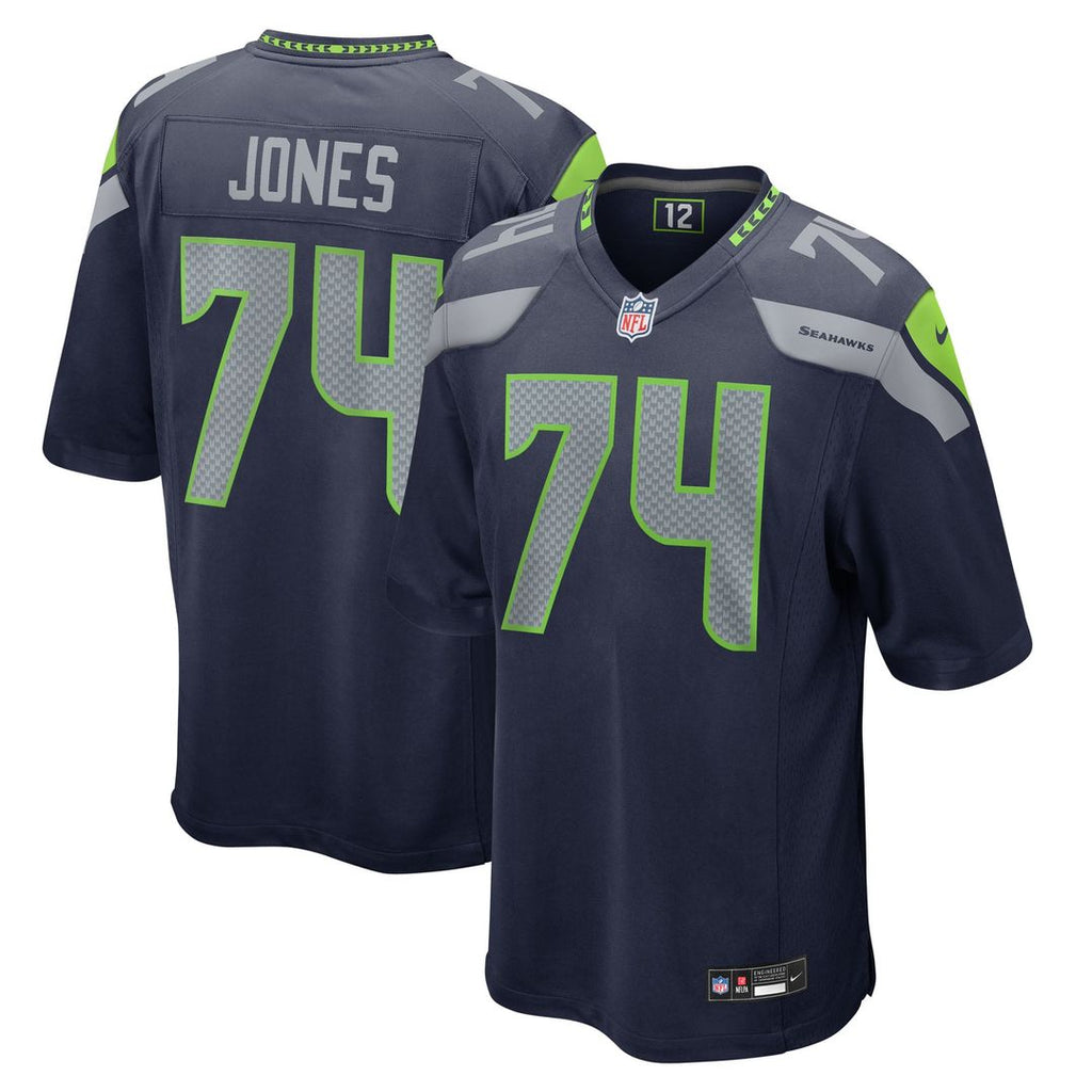 Josh Jones Seattle Seahawks College Navy Team Game Jersey