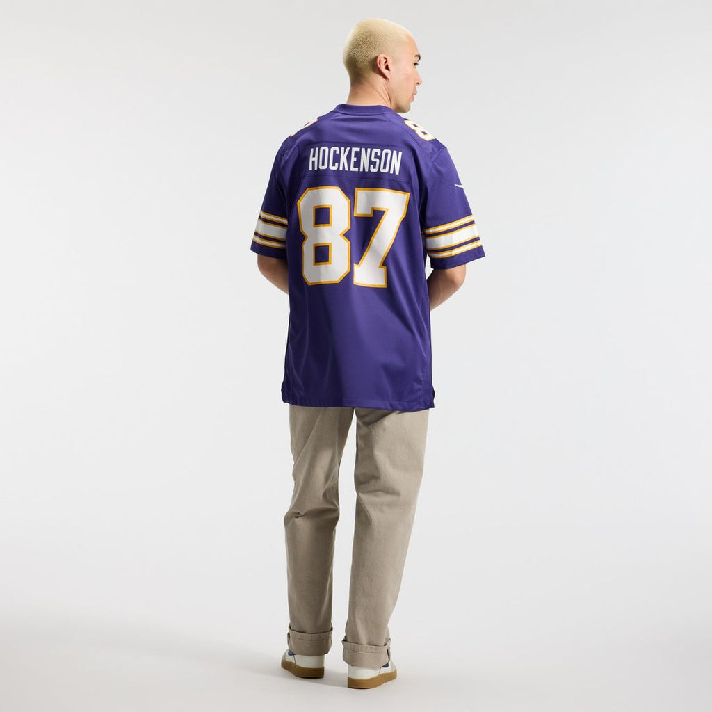T.J. Hockenson Minnesota Vikings Purple Classic Player Game Jersey