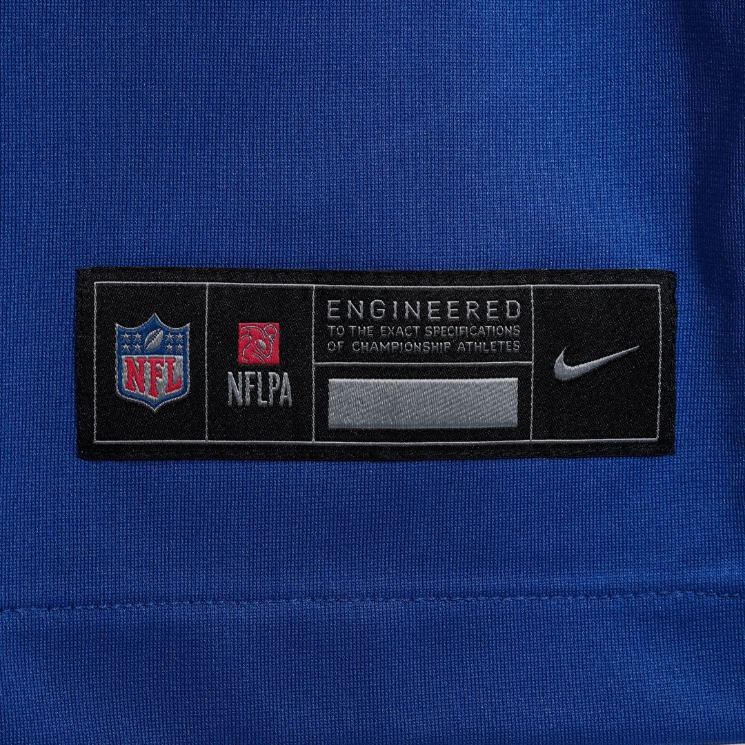 Russell Wilson New York Giants Royal Game Jersey