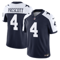 Dak Prescott Dallas Cowboys Navy Alternate Vapor F.U.S.E. Stitched Limited Jersey
