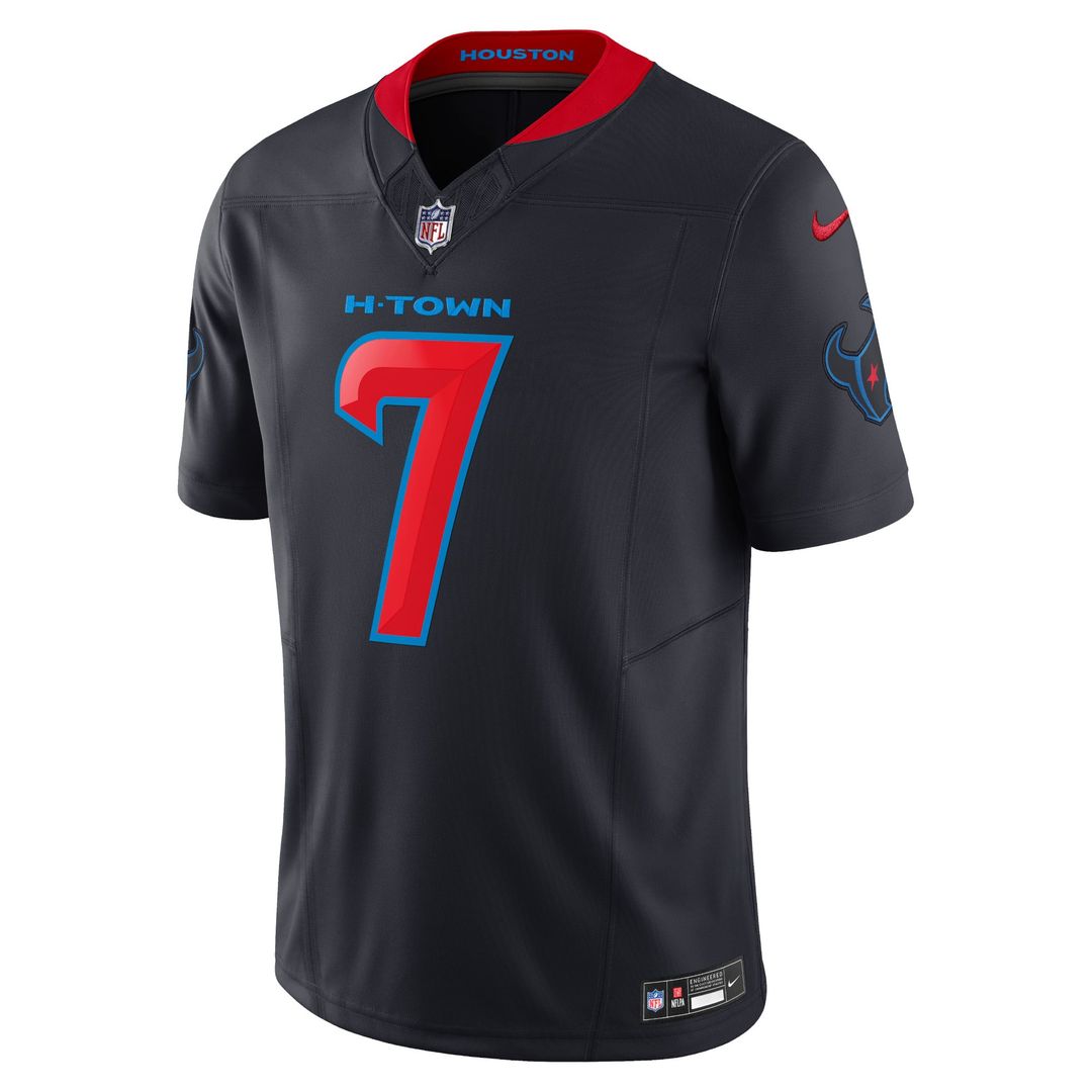 C.J. Stroud Houston Texans Navy 2nd Alternate Vapor F.U.S.E. Limited Jersey