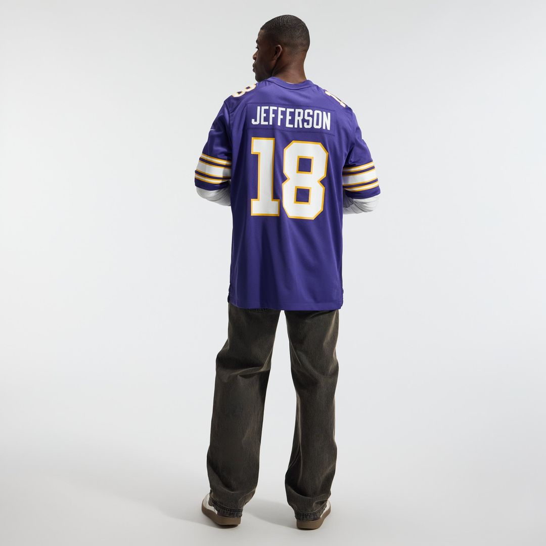 Justin Jefferson Minnesota Vikings Purple Classic Player Game Jersey