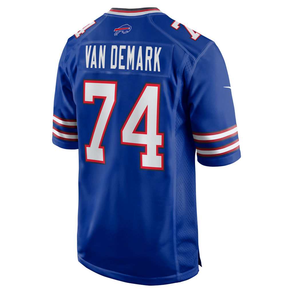 Ryan Van Demark Buffalo Bills Royal Game Player Jersey