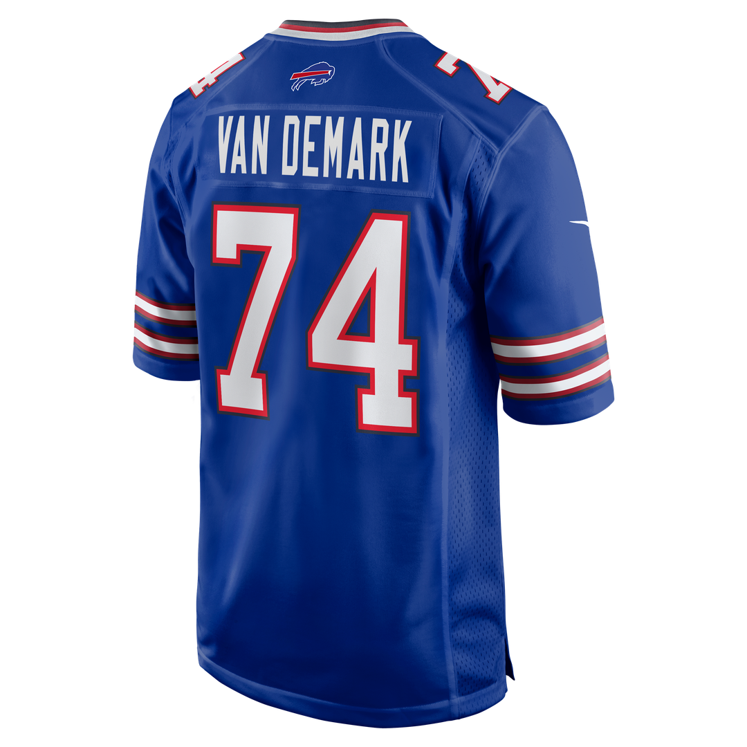 Ryan Van Demark Buffalo Bills Royal Game Player Jersey