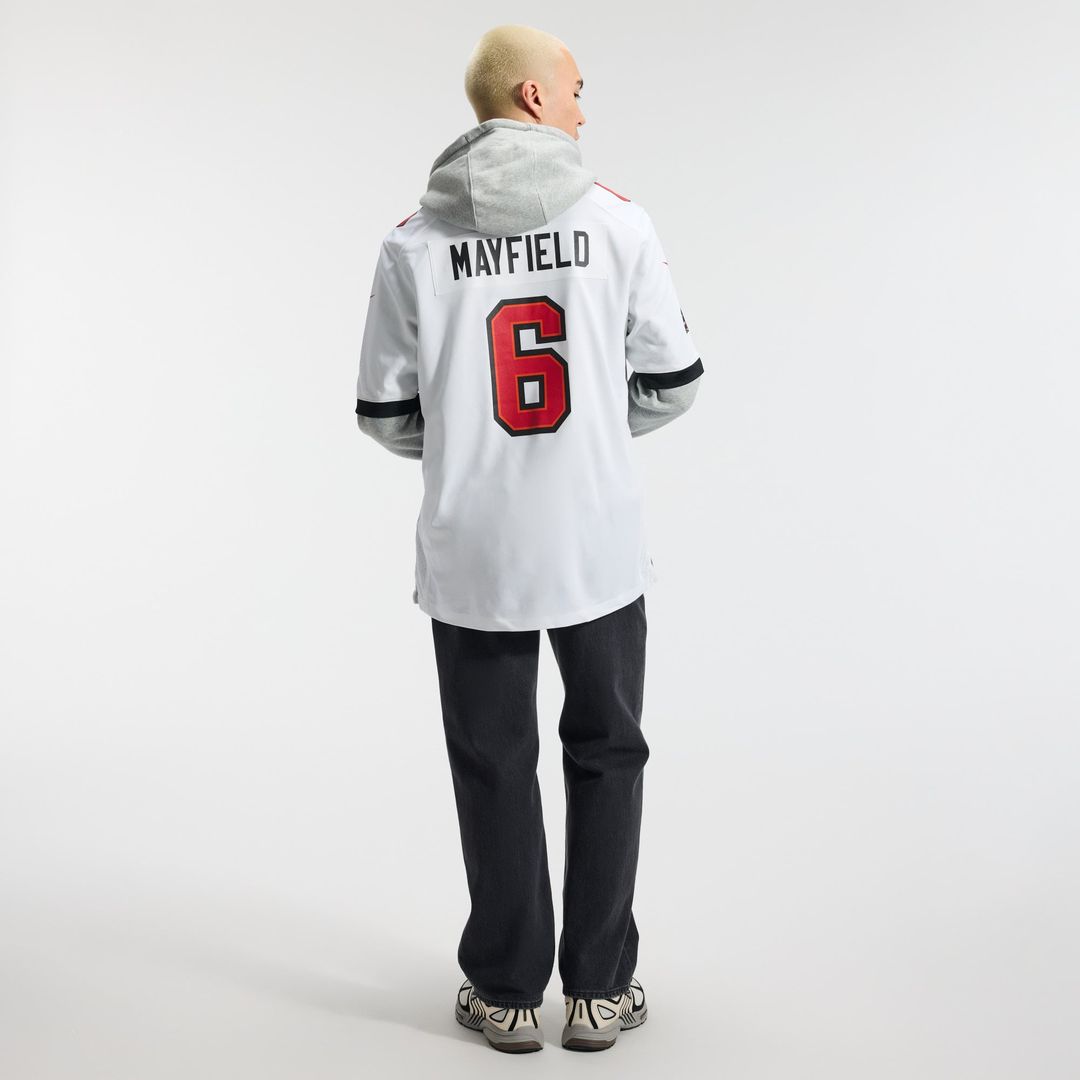 Baker Mayfield Tampa Bay Buccaneers Pewter Alternate Game Player Jersey