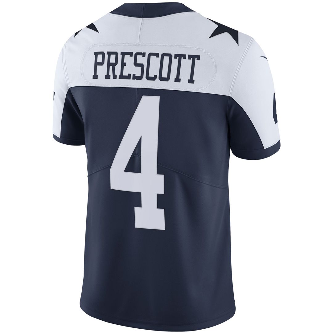 Dak Prescott Dallas Cowboys White Vapor Limited Player Jersey