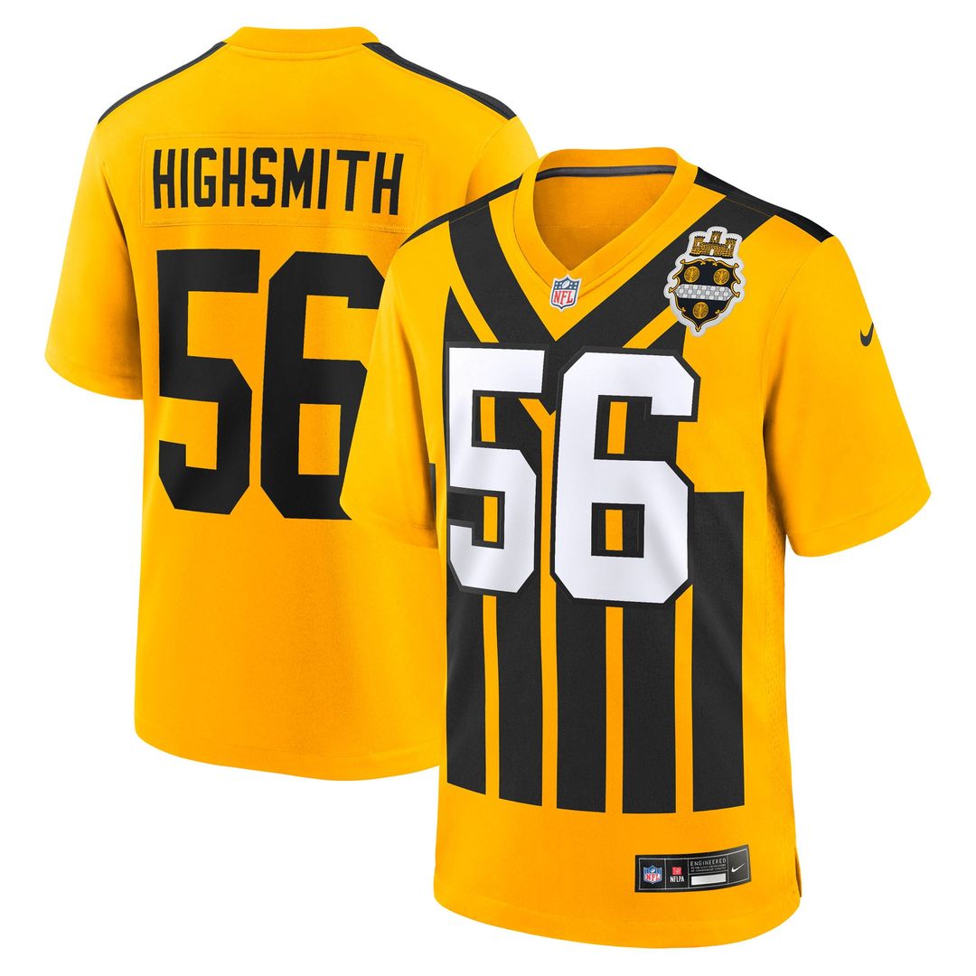 Alex Highsmith Pittsburgh Steelers Black Game Jersey