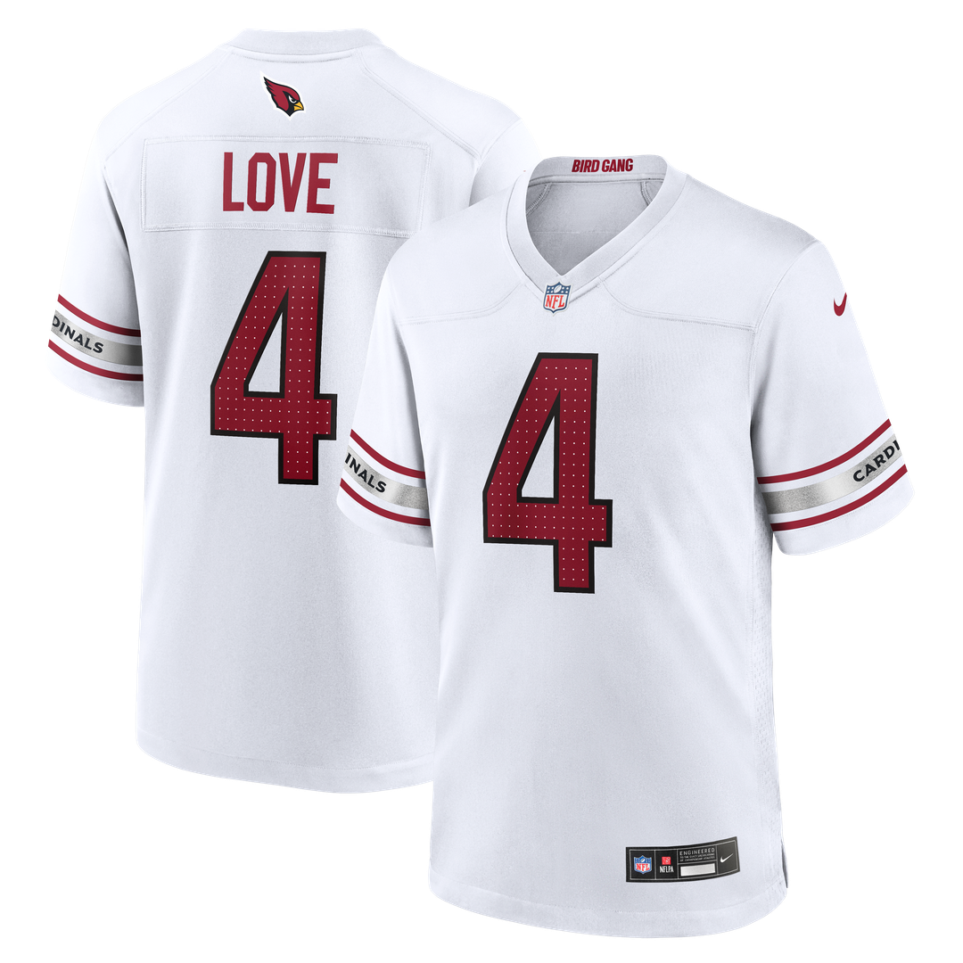 Jeremiyah Love Arizona Cardinals Cardinal Team Game Jersey