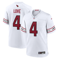 Jeremiyah Love Arizona Cardinals White Game Player Jersey
