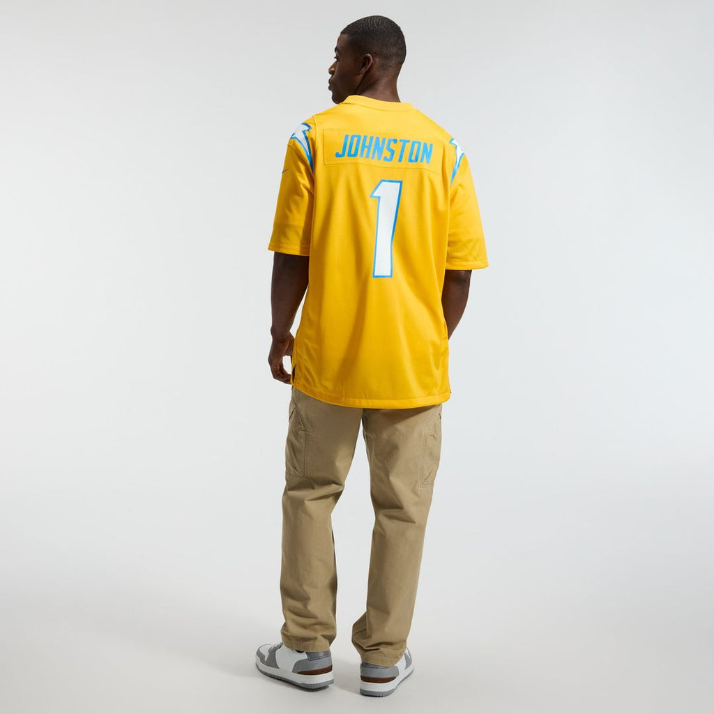 Quentin Johnston Los Angeles Chargers Powder Blue Game Player Jersey