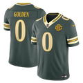 Matthew Golden Green Bay Packers Green 2026 Rivalries Collection Stitched Limited Jersey