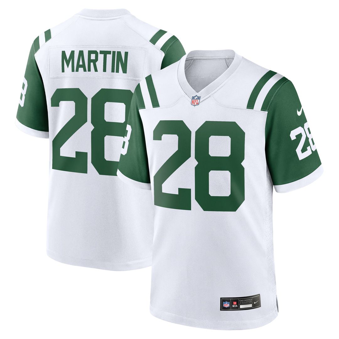 Curtis Martin New York Jets White Retired Player Alternate Game Jersey