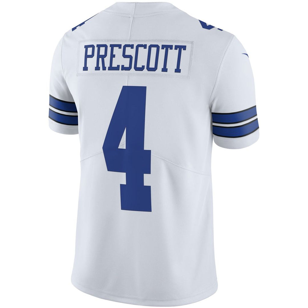 Dak Prescott Dallas Cowboys White Vapor Limited Player Jersey