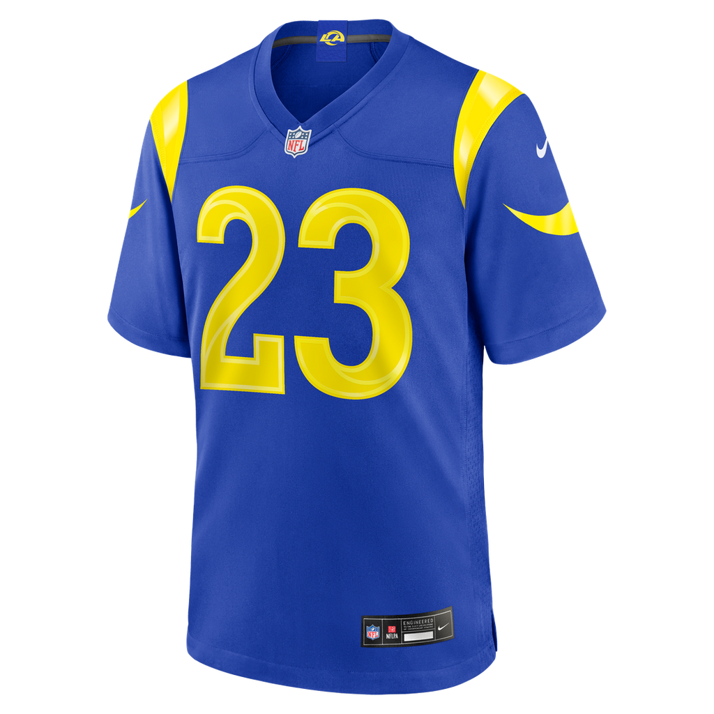 Kyren Williams Los Angeles Rams Royal Team Game Player Jersey
