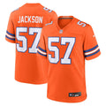 Tom Jackson Denver Broncos Orange Retired Player Alternate Game Jersey