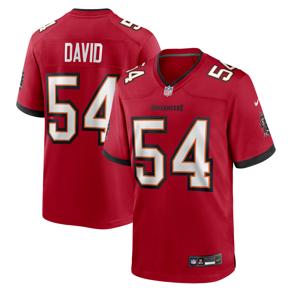 Lavonte David Tampa Bay Buccaneers Red Game Jersey
