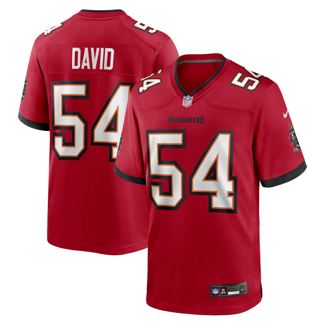 Lavonte David Tampa Bay Buccaneers Red Game Jersey