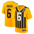 Patrick Queen Pittsburgh Steelers Gold Alternate 1933 Throwback Game Jersey