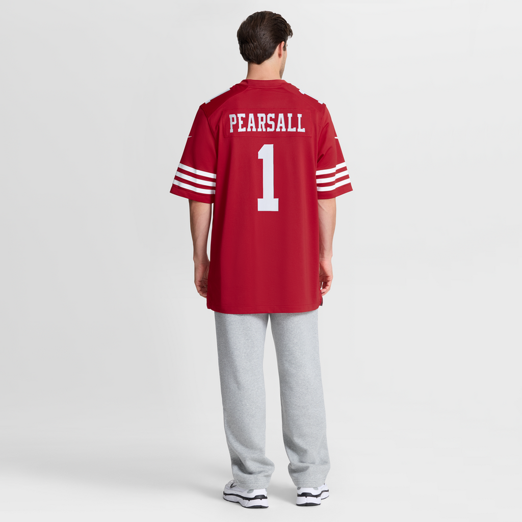 Ricky Pearsall San Francisco 49ers Scarlet Team Game Jersey