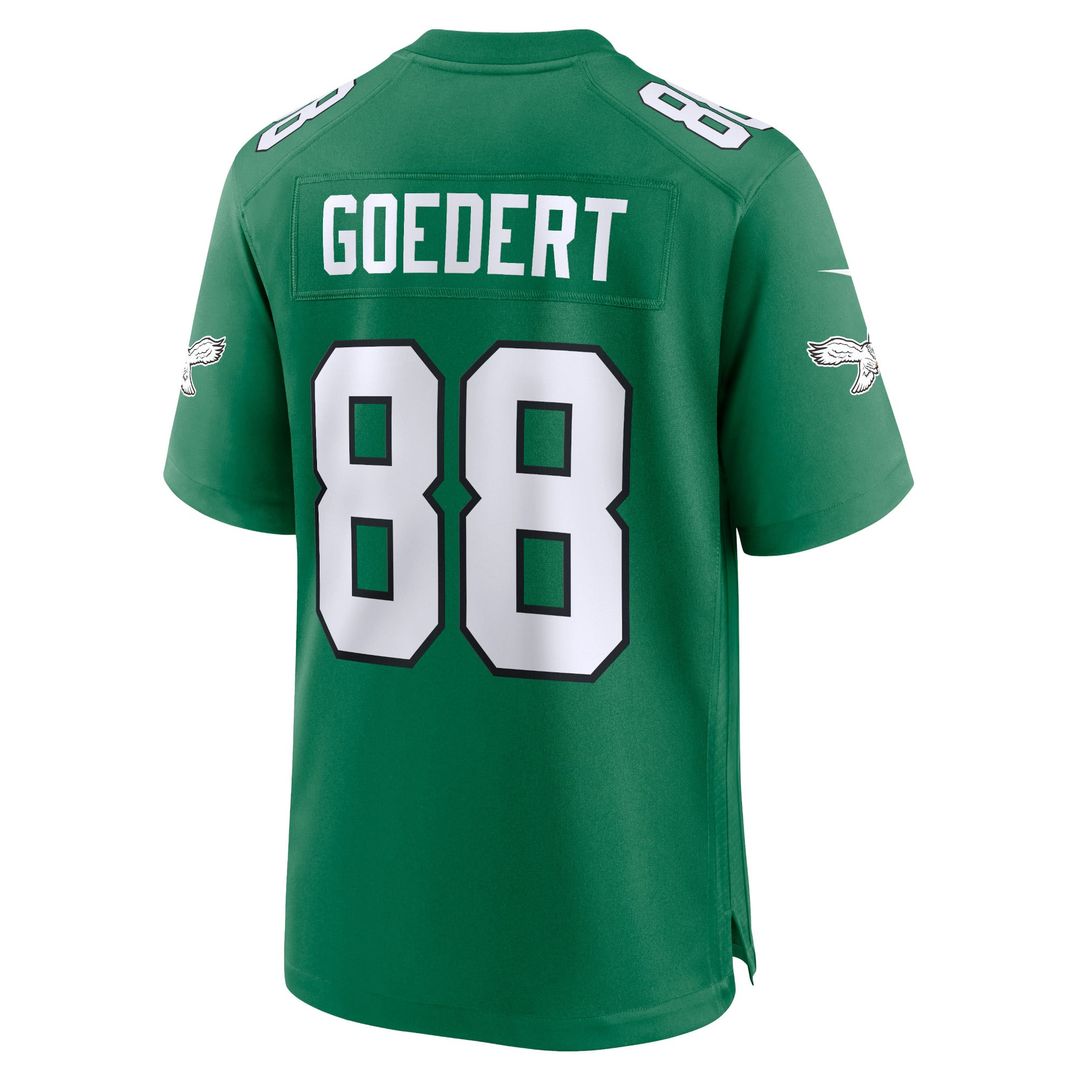 Dallas Goedert Philadelphia Eagles Kelly Green Alternate Game Player Jersey