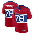 Andrew Thomas New York Giants Century Red Alternate Player Game Jersey