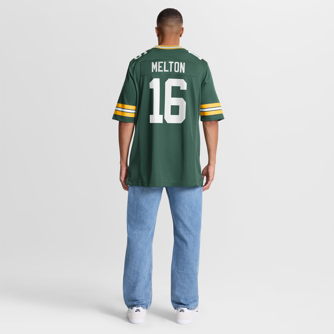 Bo Melton Green Bay Packers Green Team Game Jersey
