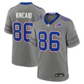 Dalton Kincaid Buffalo Bills Gray Nickel City Game Jersey