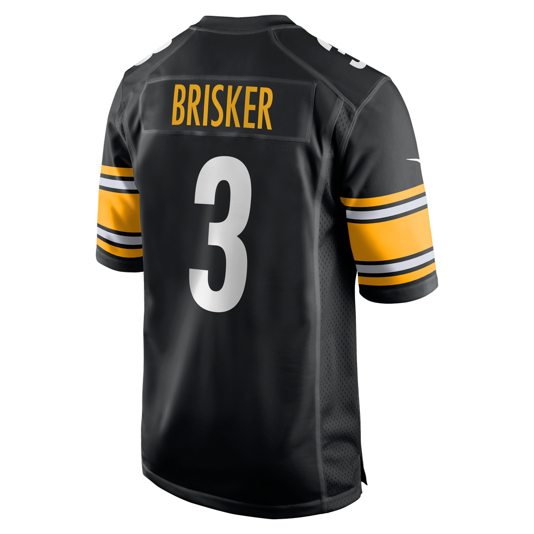 Jaquan Brisker Pittsburgh Steelers Black Team Game Jersey