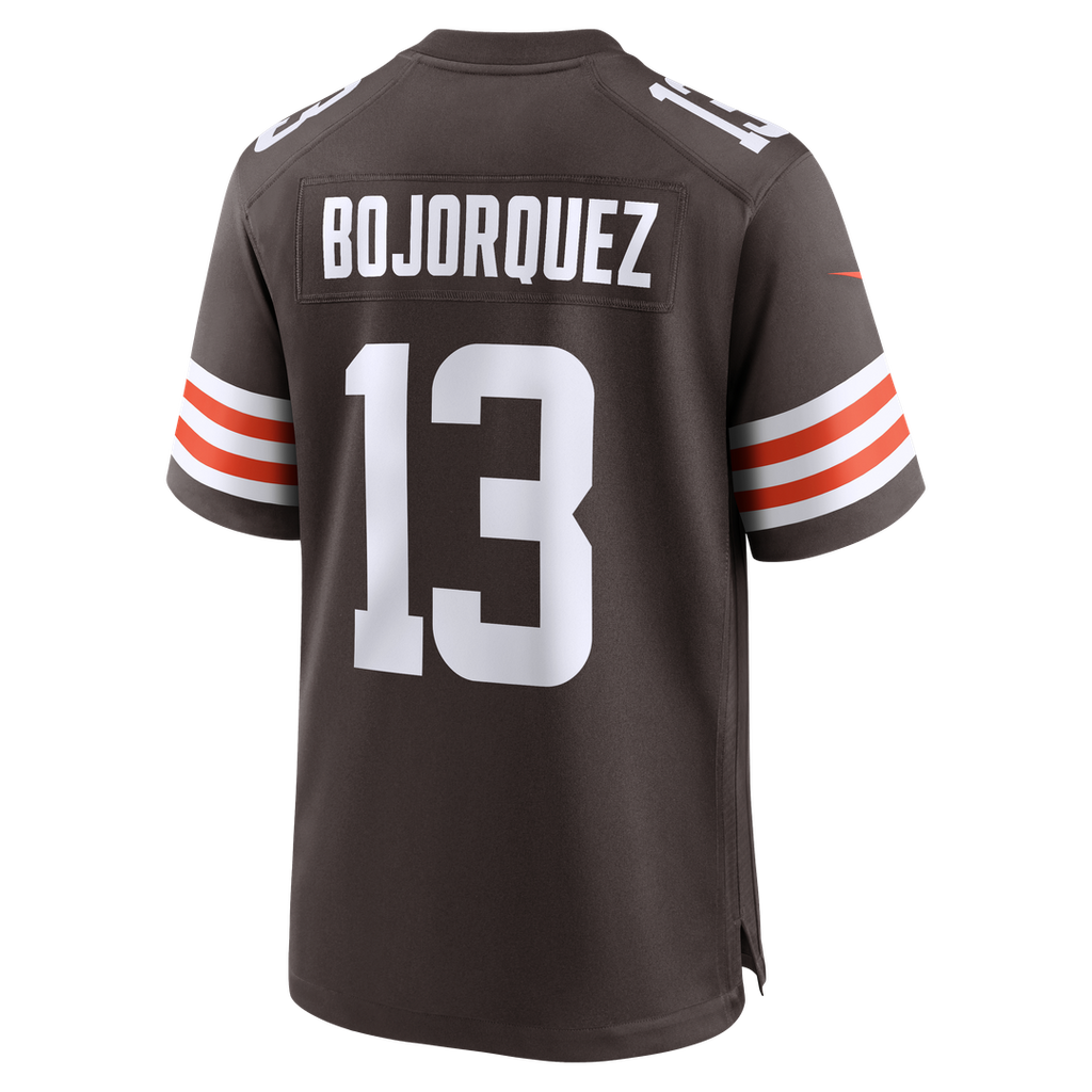 Corey Bojorquez Cleveland Browns Brown Game Jersey