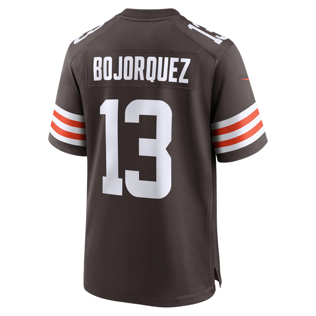 Corey Bojorquez Cleveland Browns Brown Game Jersey