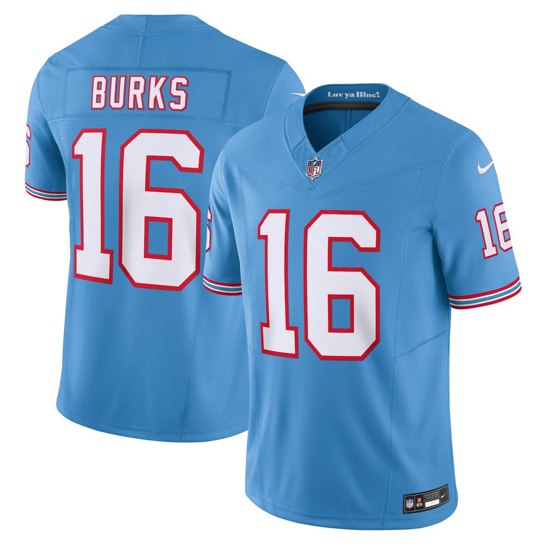 Treylon Burks Tennessee Titans Light Blue Vapor F.U.S.E. Limited Jersey